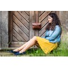 LECONI LE3078 Women's Small Shoulder Bag Clutch Cross Bag Natural