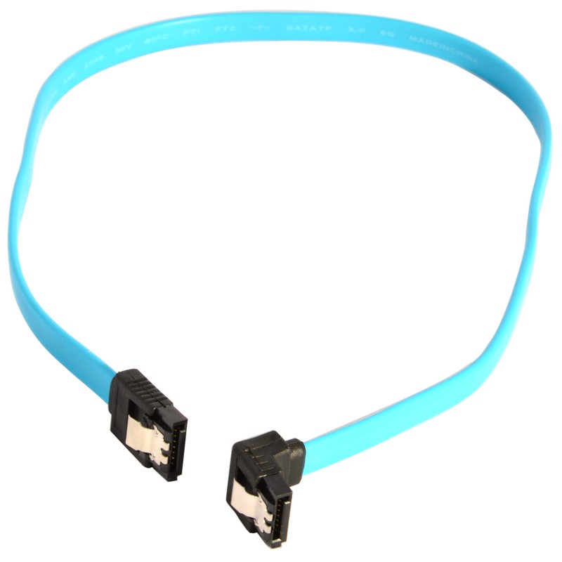 Unbranded/Generic SATA III Cable 6Gbps 90 Degree Right Angle Locking