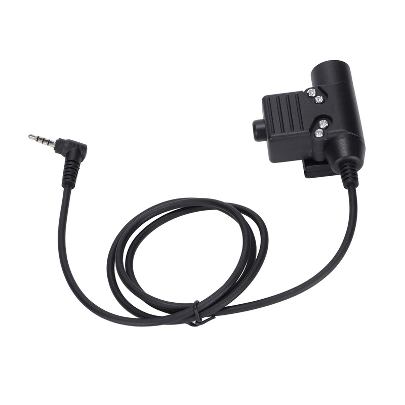 U94 PTT Headset System Adapter PU Tensile Wire Headset Military