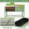 Elevated Raised Garden Bed 2' x 4'- Galvanized Metal Planter