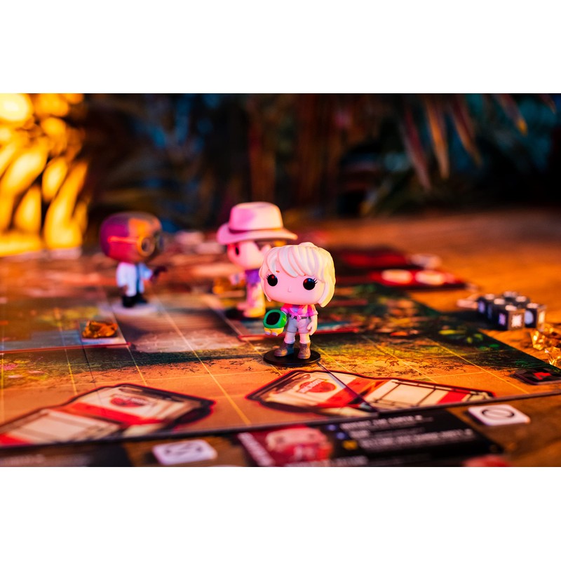 Funkoverse: Jurassic Park 100 4-Pack Board Game,2 TO 4 players,