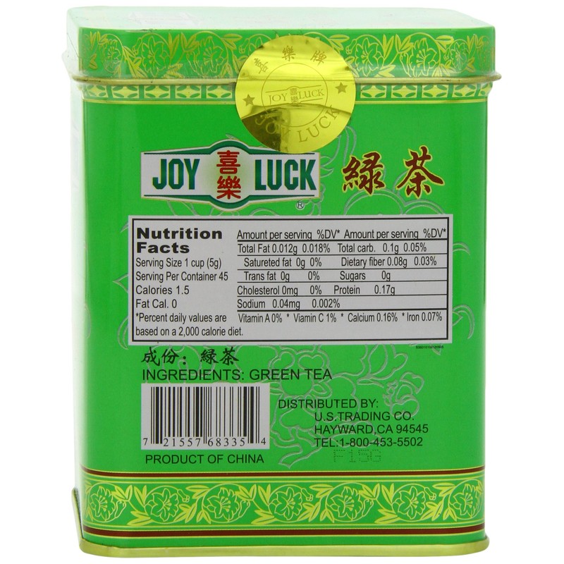 Joy Luck Yin Hao Tea, Green, Small, 8-Ounce