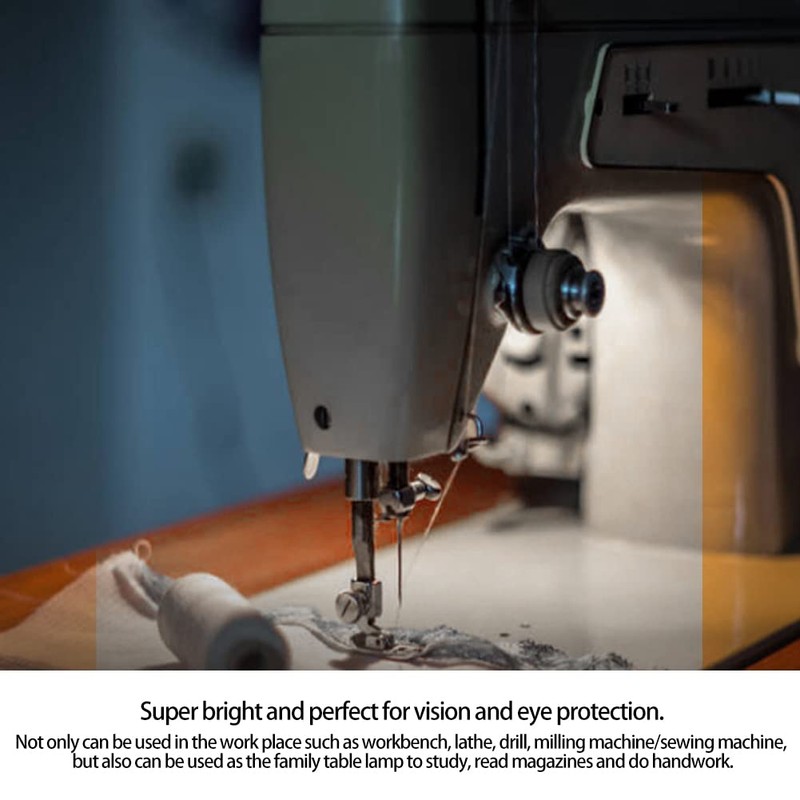 Yctze Flexible LED Gooseneck Sewing Machine Lamp with Magnetic Base