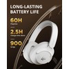 Tronsmart Q20S Hybrid Active Noise Cancelling Headphones, Wireless Over Ear
