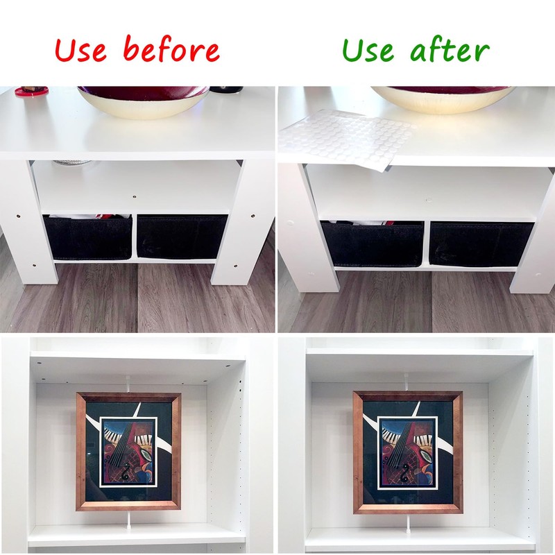 384 Pcs White PVC Screw Hole Stickers, 15mm, Indoor, Round,