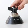A Di Alessi Kitchen Timer in Thermoplastic Resin Featuring Mechanical