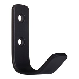 SOTECH ALBA Coat Hooks Real Stainless Steel 58 x 20 mm Matt Black Pack of 5