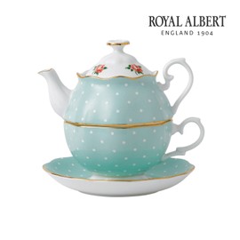 Royal Albert New Imperial Rose Tea for One (Polka Rose) / 로얄알버트 뉴황실장미 티포원 (폴카로즈)