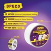 ATack Double-Sided Tape White, 2" x 30 Yards, Heavy Duty