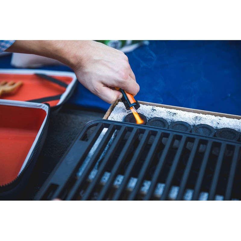 Fire & Flavor Hero Grill Windproof, Durable, Compact, Refillable Butane