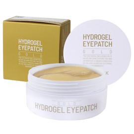 Foodaholic Gold Hydrogel Eye Patch 90g (60 sheets) / 푸드어홀릭 골드 하이드로겔 아이패치 90g(60매)