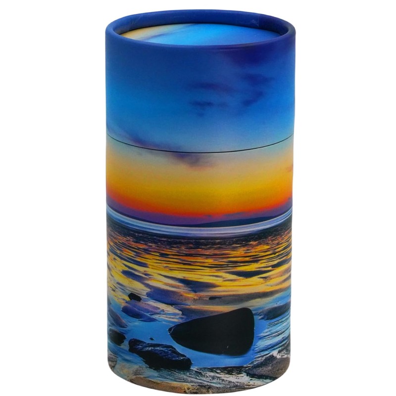 Biodegradable Paper Urn for Scattering Ashes, Scattering Tube for Human