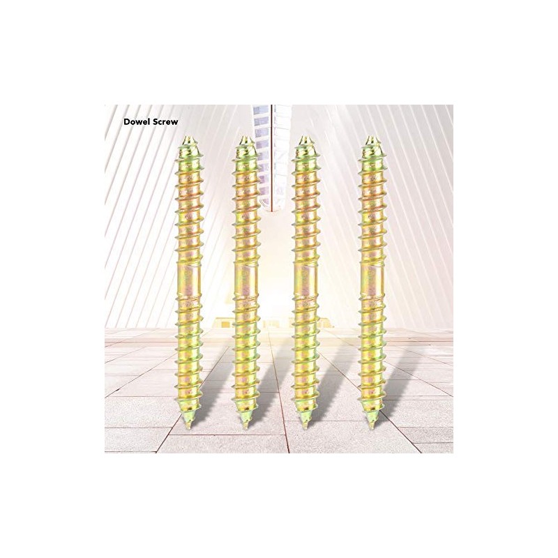 10 pieces 6 x 60 mm centring screw double self-tapping