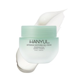 Hanyul Artemisia - Crema de gel calmante con Cica  Crema hidratante coreana para enrojecimiento visible, calmante, refrescante, hidratacin, vegano,...