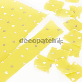 Decopatch Paper No. 687 395 x 298 mm Pack of 3 Green Hearts