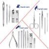 Manicure Set Pedicure Kit Professional 19 Pcs Nail Clipper for