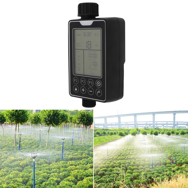 Sprinkler Timer Outdoor Water Timer Smart Touch Screen Waterproof Irrigation