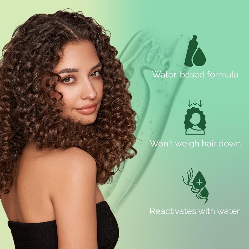 Curl Keeper Ultimate Hold Hair Gel for Curly Hair, 8