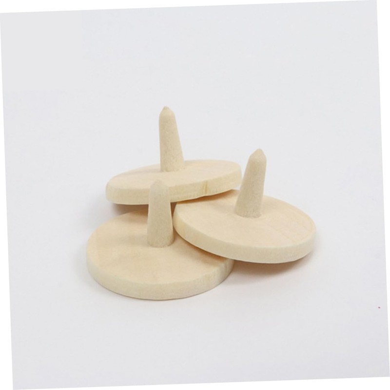 Outanaya 20pcs Wooden Golf Ball Markers Custom Golf Tee Markers