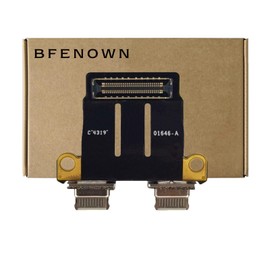 Bfenown Replacement DC in Power Jack Connector I/O USB-C Board Charging Port for MacBook Pro 13" 15" 16" Model A1989 A1990 A2141 A2159 A2251 A2289 A2338 Mid 2018-2020