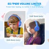 Botesty Sound Kids Headphones with Cord for School, 85/94dB Volume