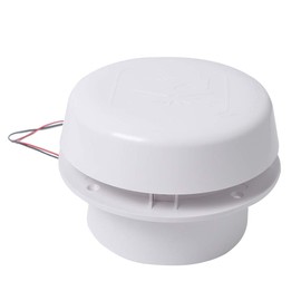 Exhaust Cooling Fan, 12V 60CFM RV Motorhome Roof Vent Ventilation ABS Caravan Roof Ceiling Exhaust Fan for Marine Boat, Yacht, RV, Trailer, Motorhome