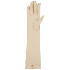 Rolyan 50974 Forearm Length Right Compression Glove, Full Finger Compression Sleeve to Control Edema and Swelling, Water Retention, and Vericose Veins, Covers Fingers to Forearm on Right Arm, Large