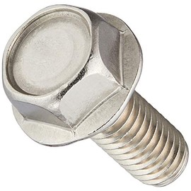 Kitaco 0900-062-03002 Flanged Hex Bolt (Stainless Steel) M6 x 15/P1.0 General Purpose, 2 Pieces