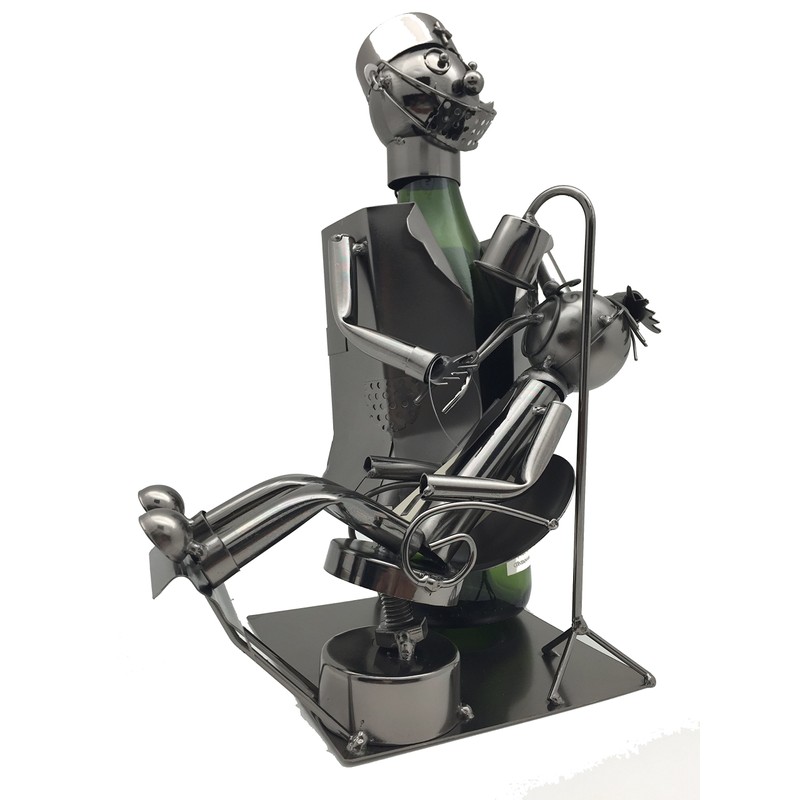 WINE BOTTLE HOLDER DENTIST Character Wine Caddy
