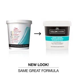 COLORCHARM Powder Hair Lightener | Up to 7 Levels of Lift | Dust Free | 16 Oz | Packaging May Vary