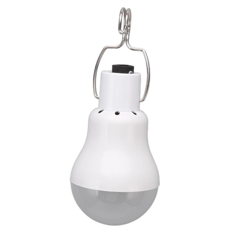 Portable Solar LED Light Bulb Rechargeable Solar Light Bulb for
