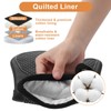 6 Pcs Oven Mitts and Pot Holders Sets for Kitchen,