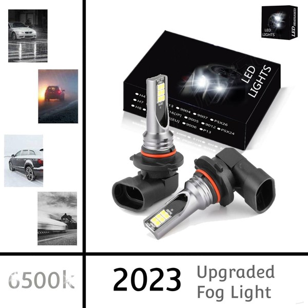 Unbranded H11/H9/H8 LED Bulbs 1500lm Cool White Fog Light DRL