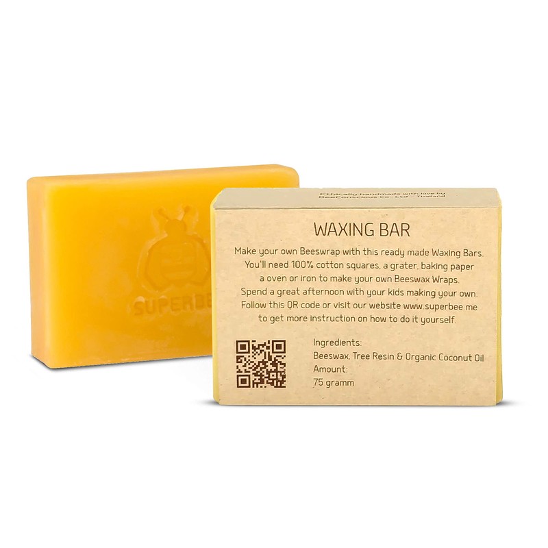Beeswax DIY Bar | Reusable Food Wrap | Organic Coconut