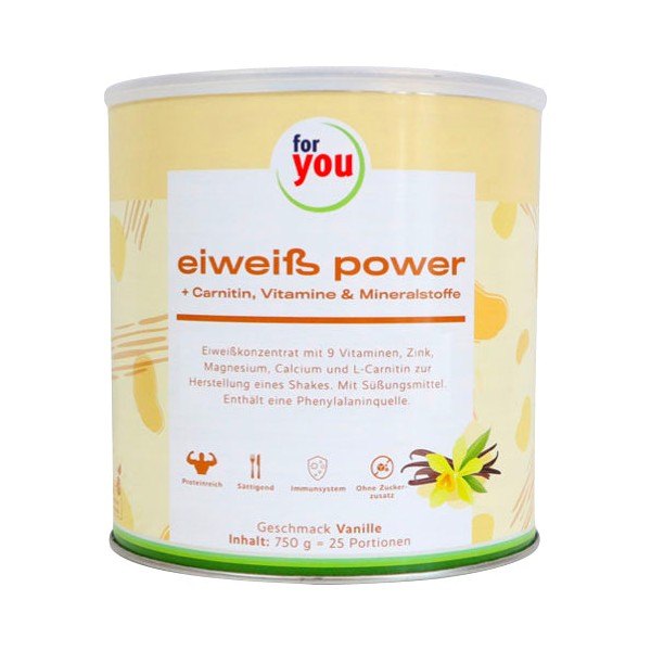 For You Protein Power Vanilla 750 g