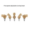VOANZO Brass Pivoting Coupler|Adaptor for High Pressure Washer Tips 1/4
