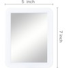 MIHAGUTY Magnetic Locker Mirror,5" x 7" Small Mirrors School Locker,