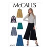 McCall's Patterns 7475 A5,Misses Skirts,Shorts and Culottes,Sizes 6-14, Tissue Multi-Colour,