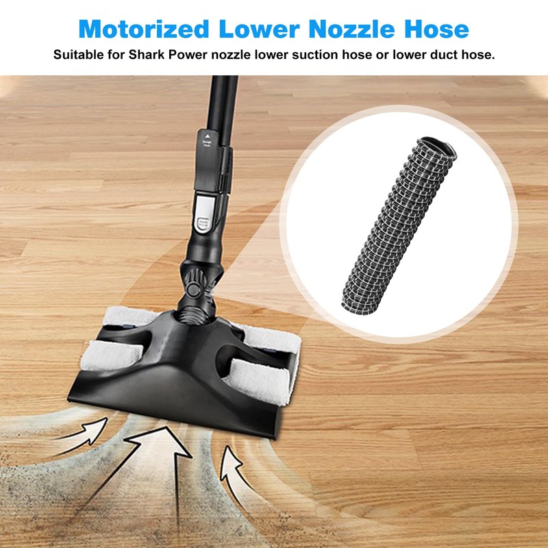 Motorized Lower Nozzle Hose Replacement Shark Rocket HV300, HV301, HV302,