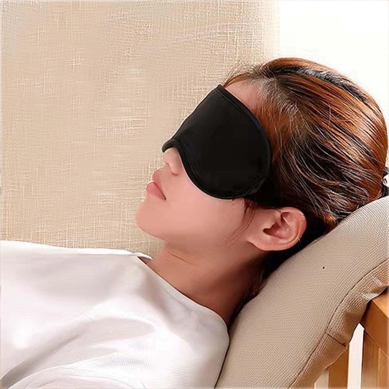 MJIYSGS 3pcs Comfortable Soft Sleep Eye Mask Shade Cover Lightweight