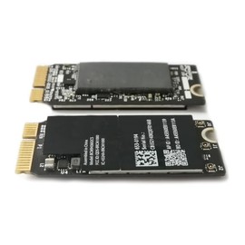 Tarjeta de red inalámbrica aeropuerto, 2.4G/5Ghz Gigabit WiFi Bluetooth 4.0 tarjeta de red de doble banda BCM943602CS BCM943602CSAX reemplazo para Macbook Pro Retina 13" 15" A1398 A1502 tarjeta de red
