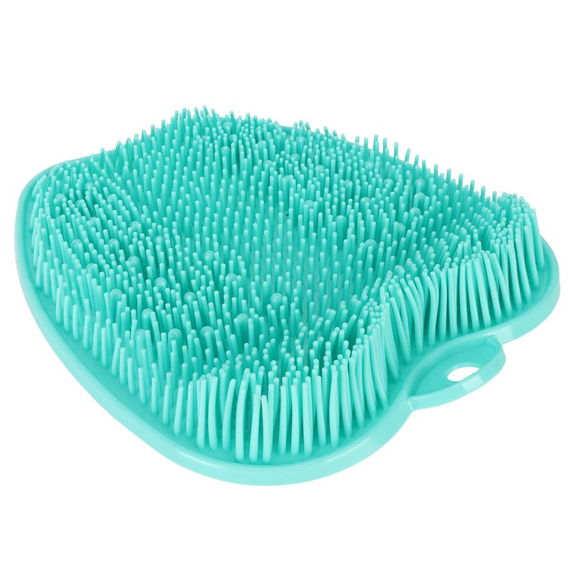 Shower Foot Scrubber Soft Silicone Anti Slip Suction Cup Odour