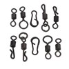 150pcs Fishing Barrel Bearing Rolling Swivels Kit Winding Resistance Stainless