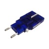 Kashimura Sasuke NTI-13 Adapter Plug for International Use, Blue