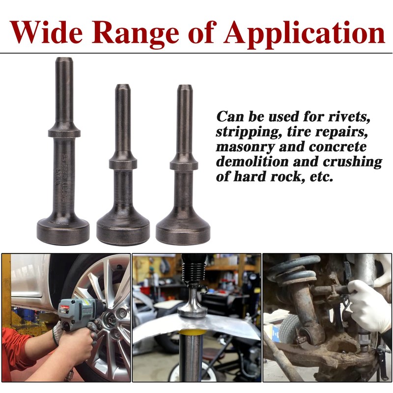 Smoothing Air Hammer Bits Set, 5Pcs Smoothing Air Hammer Tool