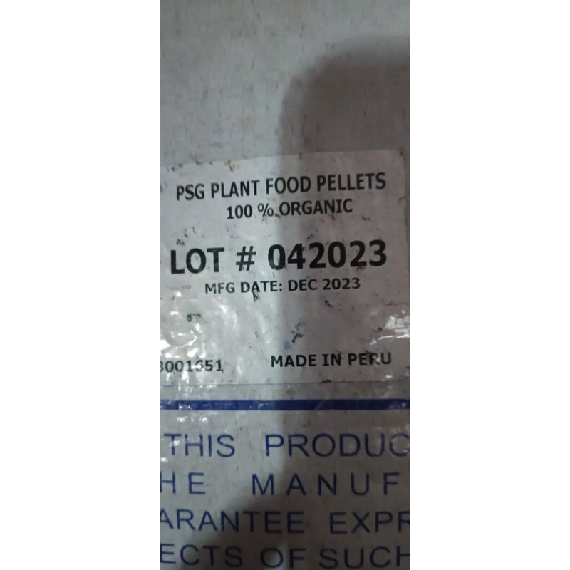 Living Earth Farms 2.2 LB REPACK Blue Ocean PELLETIZED Seabird