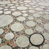 U0U 3 Size Round Stepping Stone Mold,10" 11.4" 12.6" Cement