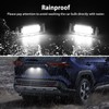 Asasytal LED License Plate Light Assembly Number Plate Lamp 6000K