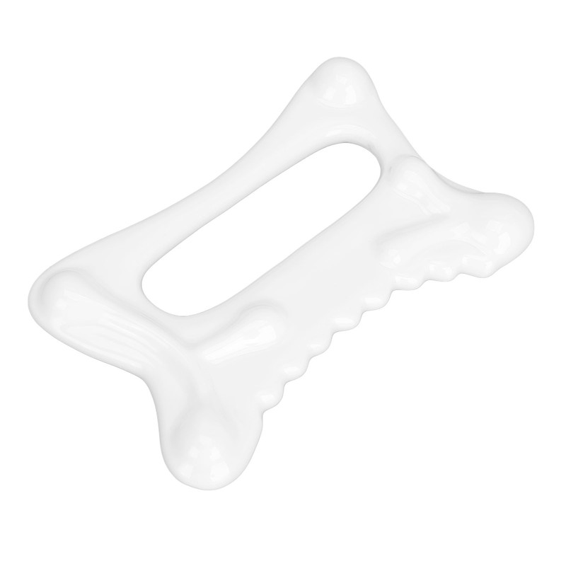 Ceramic Massager Tool Promotes Muscle Relaxation Face Body Contouring Guasha