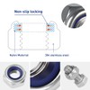 BOUMVID Hexagonal Nuts M3, Pack of 50 Self-Locking Nuts Lock
